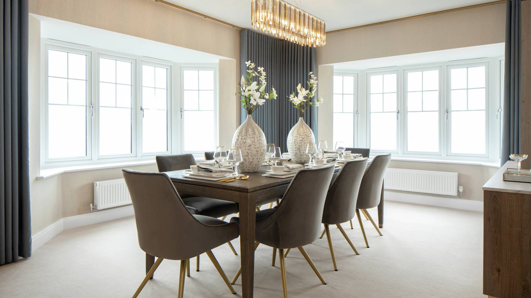 The Mere dining room, Aylett's Green