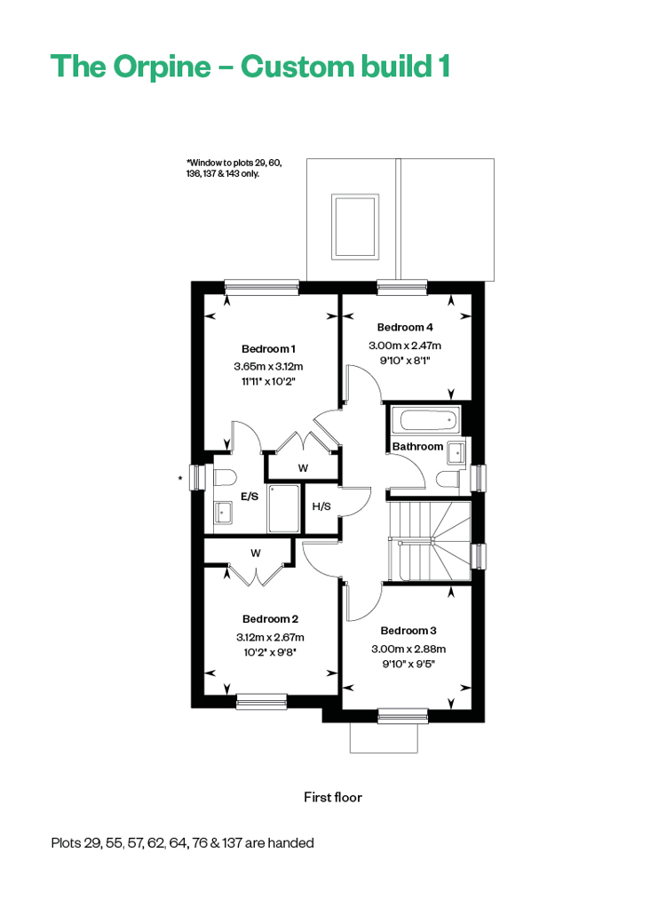 Samuel Gardens Floorplans The Orpine CB1 FF