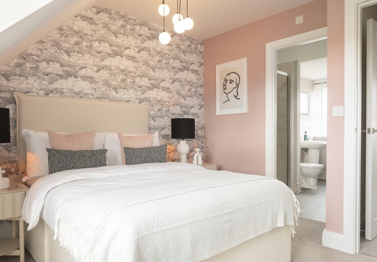 Cala at Hampton Lakes: The Hulsfield - bedroom 2 with en suite