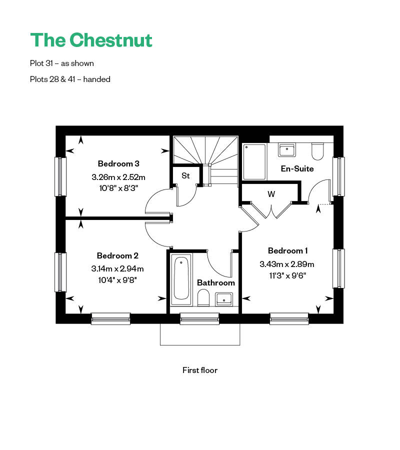 Floorplan of house for sale in Crowthorne