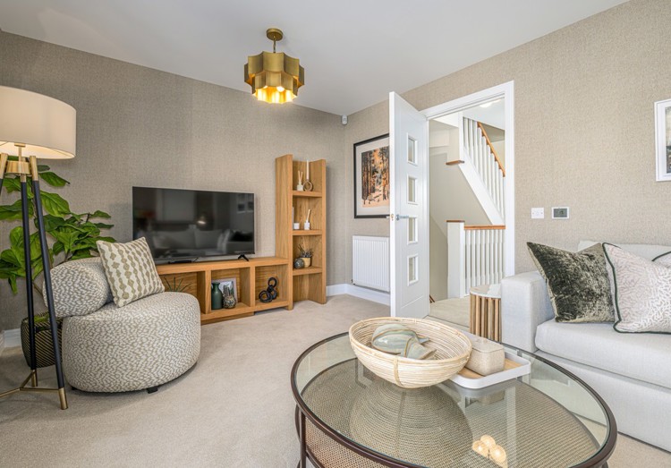 4 bedroom townhouse for sale | generous lounge on the second floor