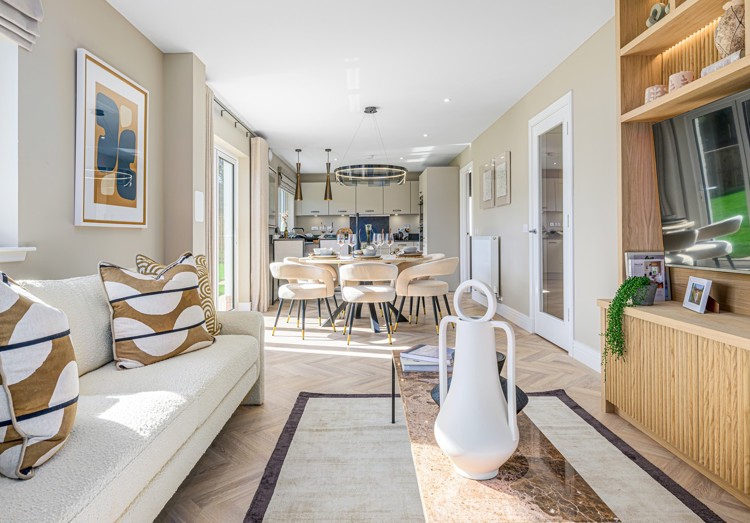 4 bedroom plus study showhome | high specification kitchen, dining, living area