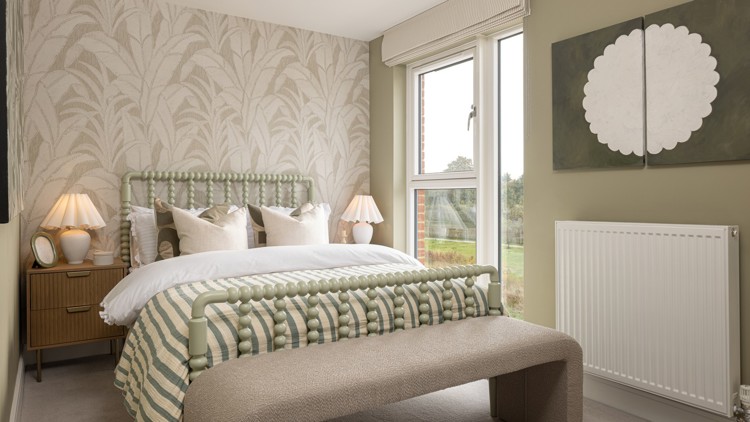 Bedroom of house for sale in Winchester, Hampshire