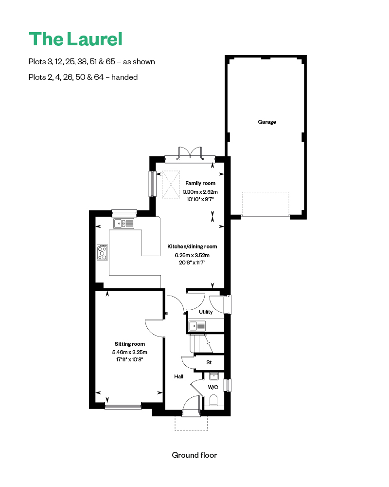 Floorplan of house for sale in Crowthorne