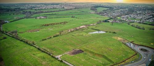Aerial view of Lathallan Grange - houses for sale in Polmont