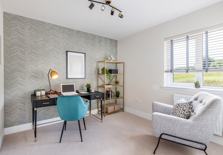 5 bedroom showhome | versatile fifth bedroom ideal for guests, hobbies or home office