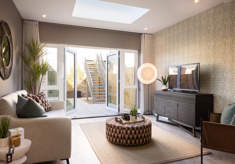 The Gloster Family Room With French Doors To Garden Cala At Waterbeach, Cambridgeshire