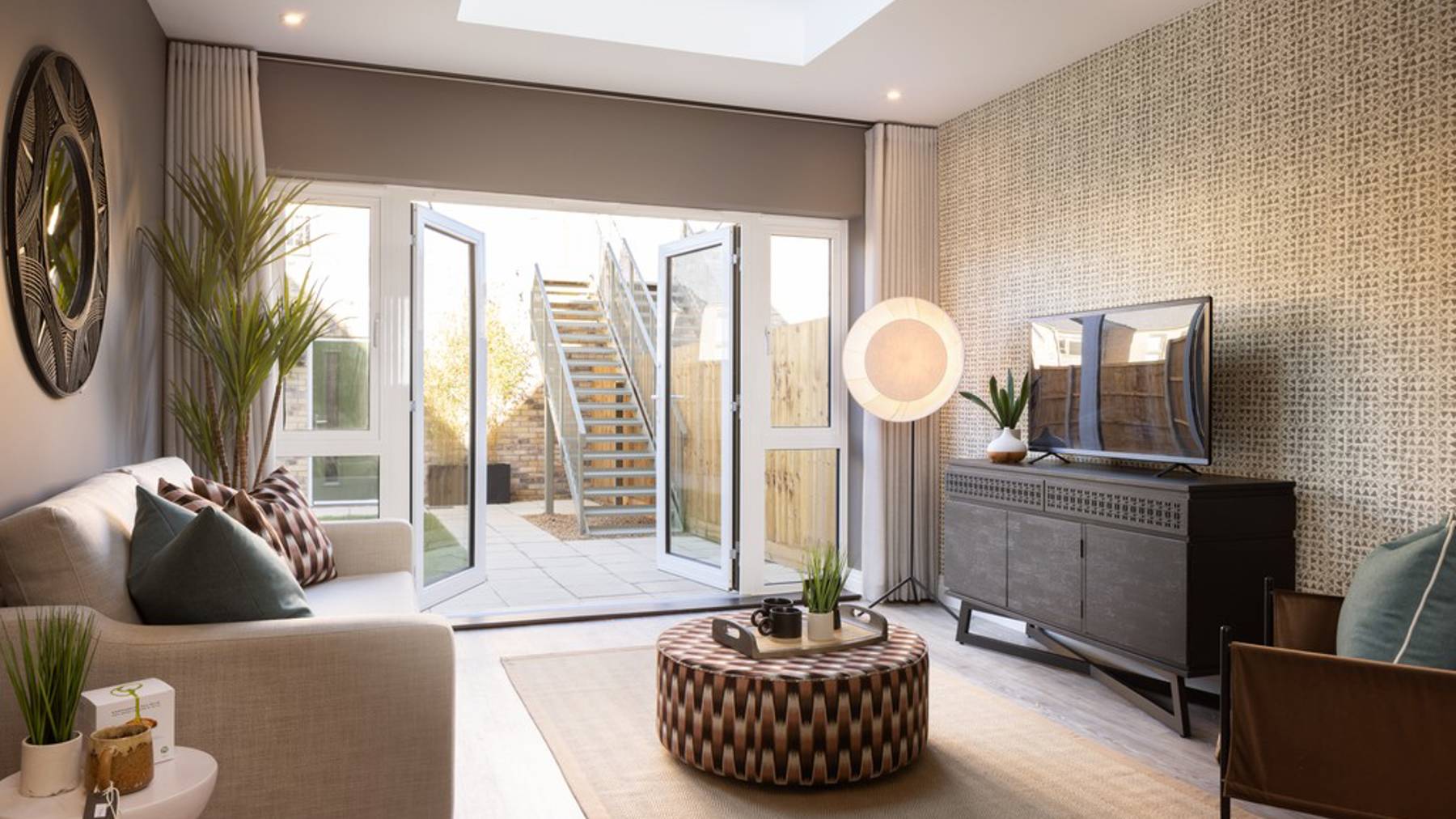 The Gloster Family Room With French Doors To Garden Cala At Waterbeach, Cambridgeshire