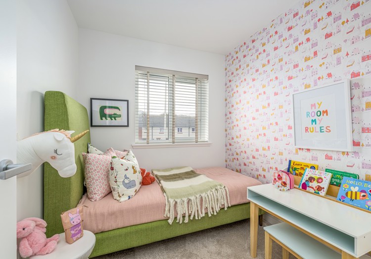 3 bedroom showhome | third bedroom ideal for guests, children, nursery or home office