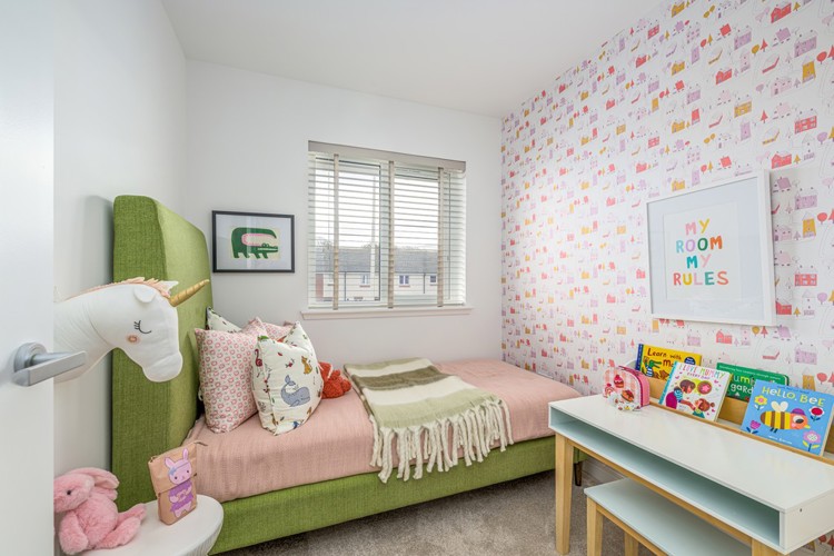 3 bedroom showhome | third bedroom ideal for guests, children, nursery or home office