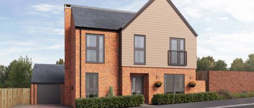 Computer Generated Image of houses for sale in Winchester