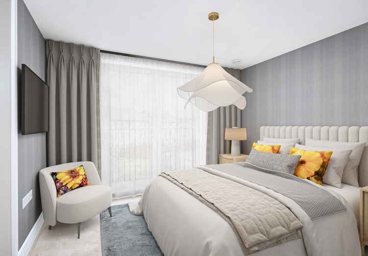 2 Bed Apartment | Bedroom 1