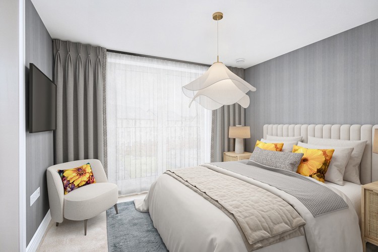 2 Bed Apartment | Bedroom 1