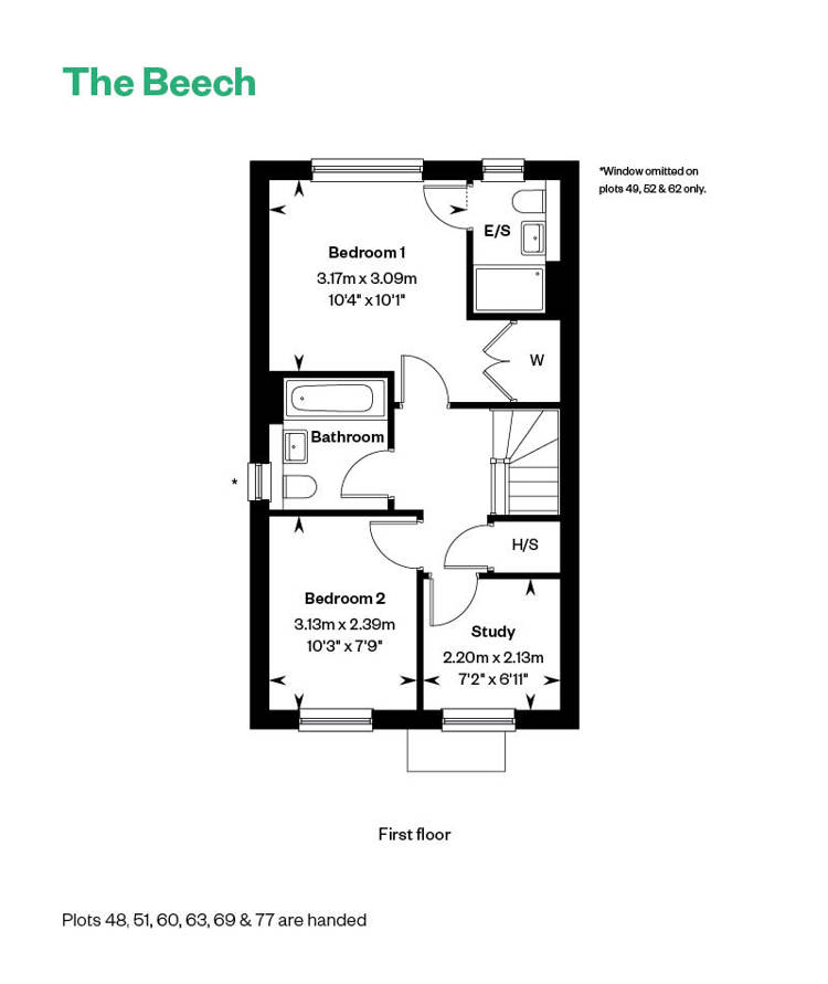 Wivenhoe Gardens The Beech Floorplan FF