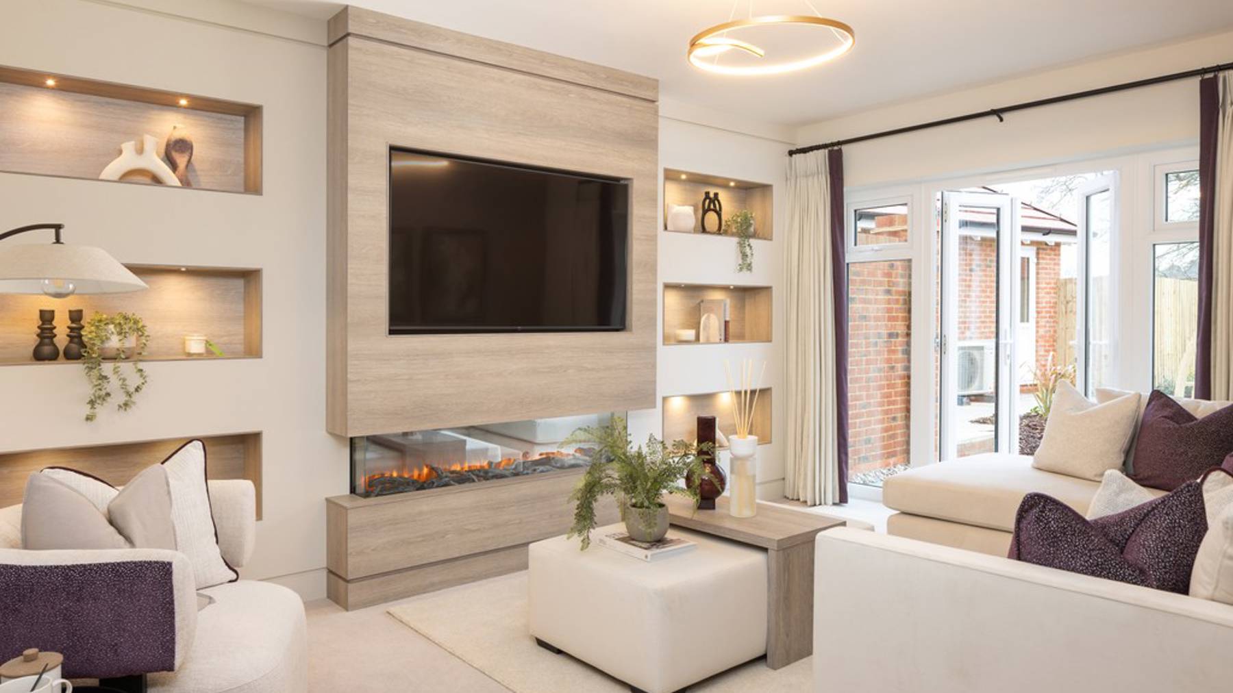 Showhome image of the Magnolia at Knightwood Chase. Four bedroom home for sale in Fordingbridge