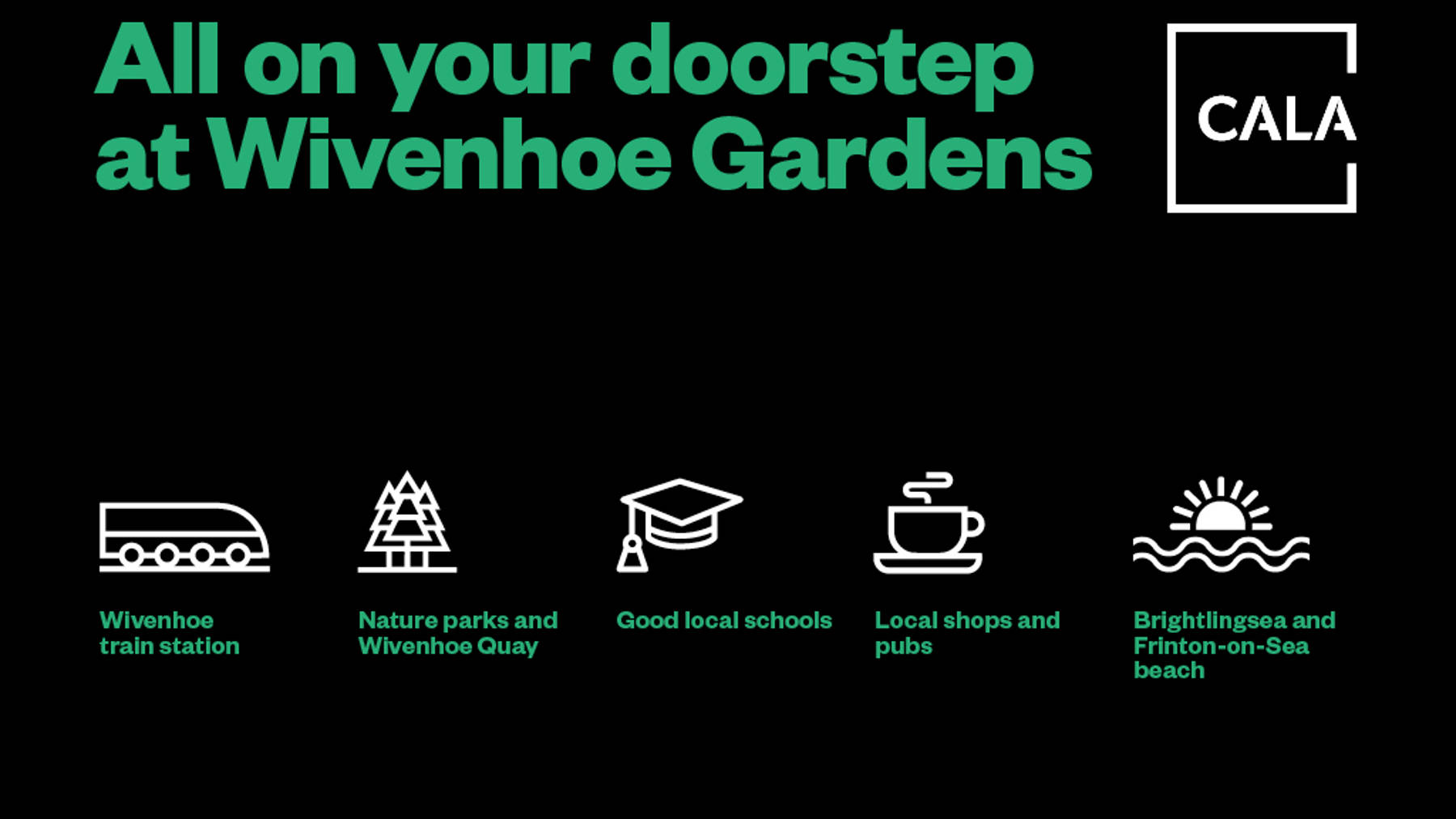 All On Your Doorstep At Wivenhoe Gardens