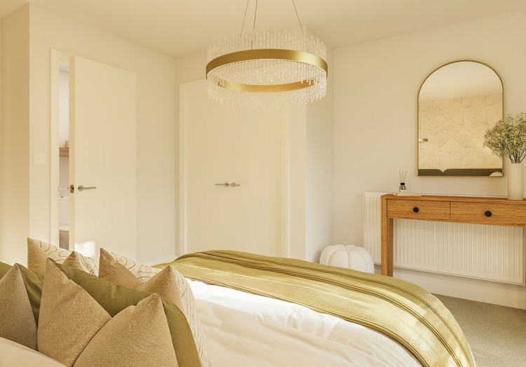 Hale Apartment Bedroom1 CGI Waterbeach, Cambridge