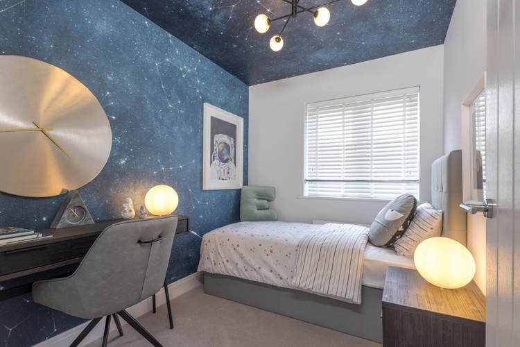 Bedroom of house for sale in Egham, Surrey