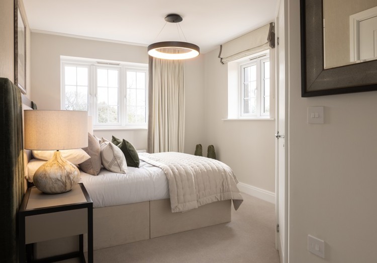 Showhome image of the Rowan at Knightwood Chase. Four bedroom home for sale in Fordingbridge
