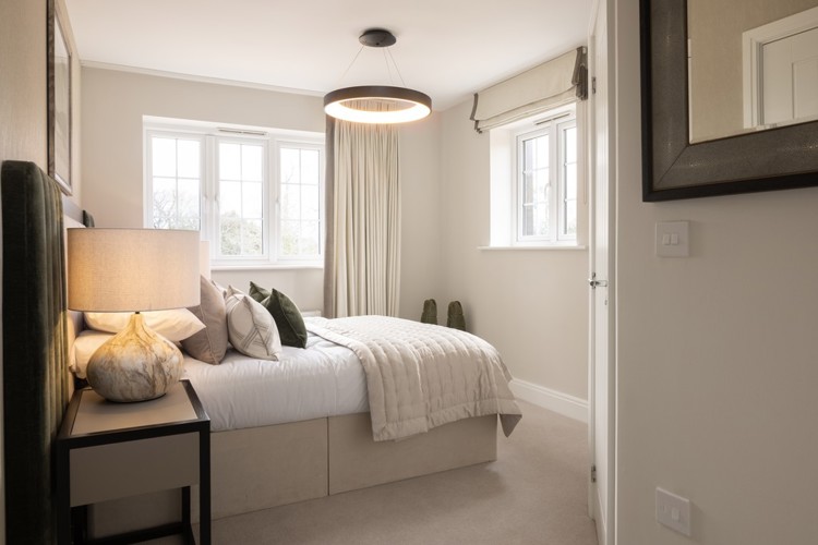 Showhome image of the Rowan at Knightwood Chase. Four bedroom home for sale in Fordingbridge