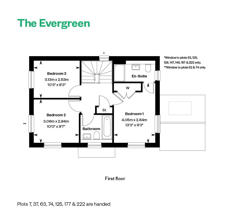 Floorplan of house for sale in Deepcut