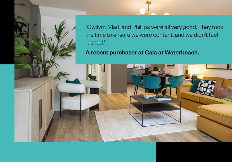 Cala at Waterbeach testimonial