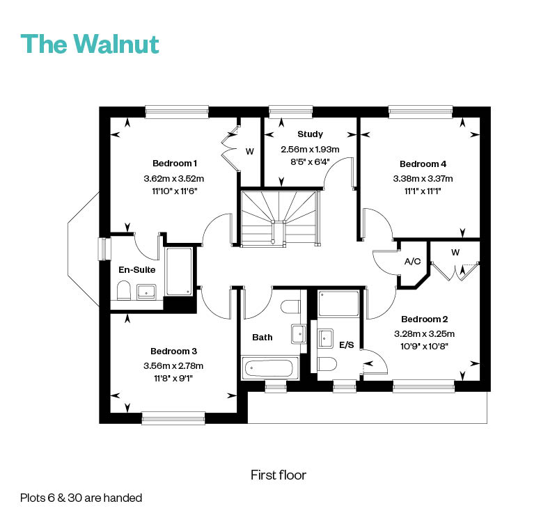 6247249 Oakwood Park Walnut Canford Floorplan Amend Web