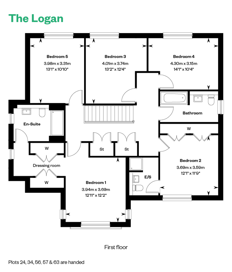 7795406 CALA WEST SCOTLAND BALLAGAN WOODS The Logan First Floor
