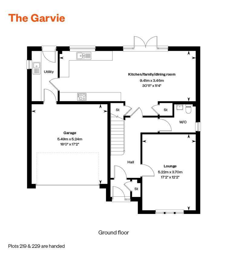 4 and 5 bedroom homes for sale in Inverurie, Cala Homes