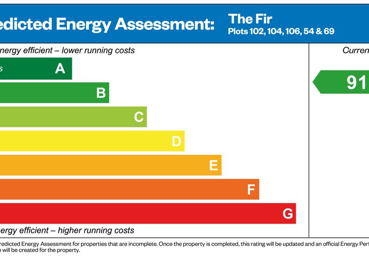 Predicted Energy Assessment of house for sale in Crowthorne