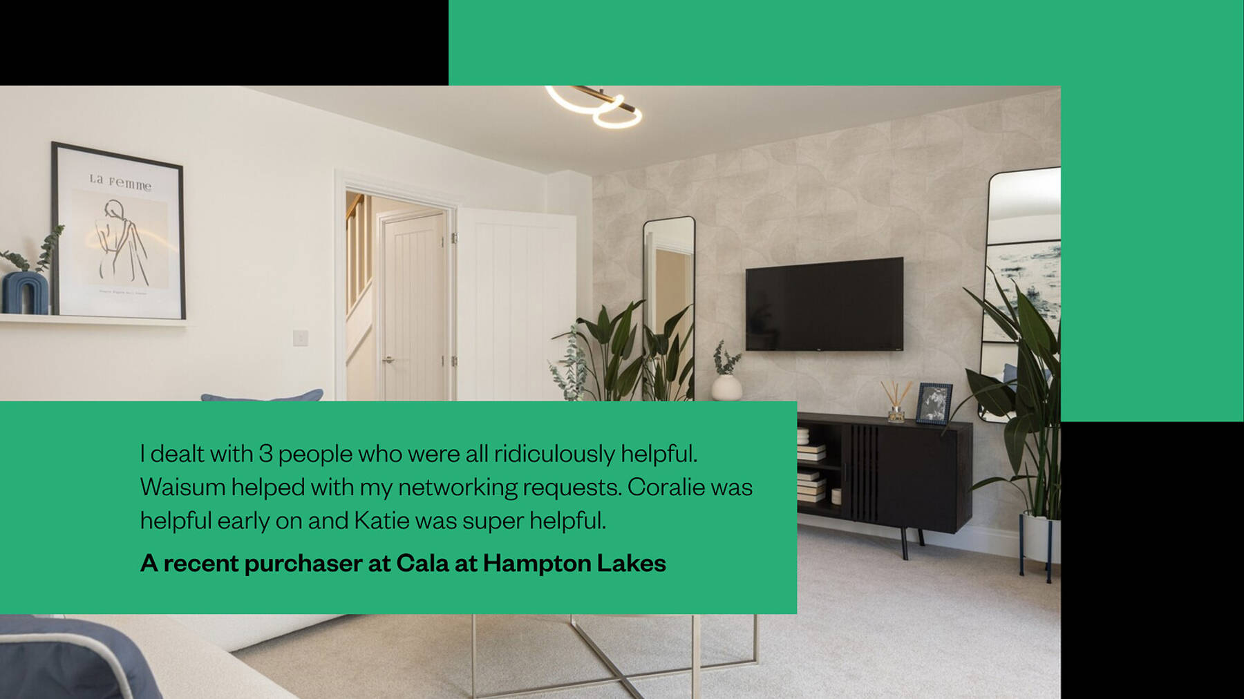 Hampton Lake Testimonial