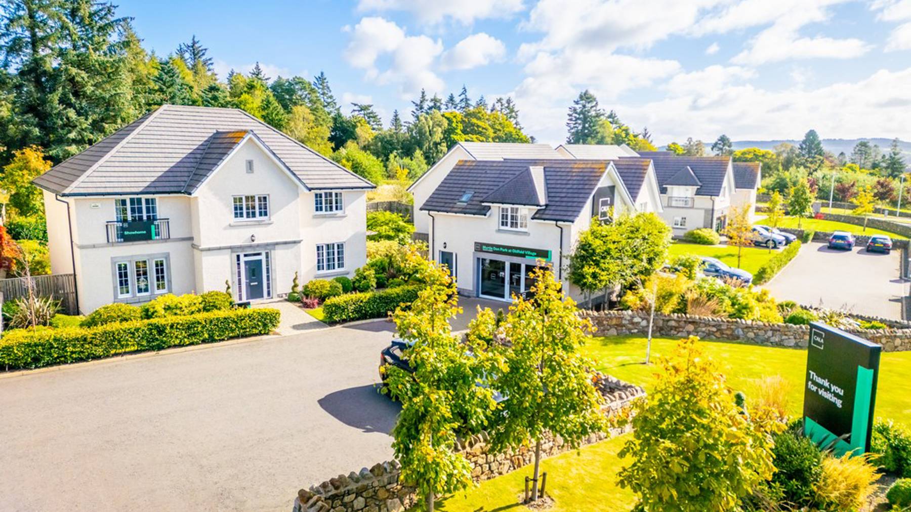 Houses for sale in Milltimber Aberdeen by Cala homes 