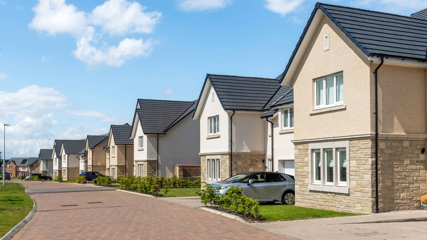 Street scene | 4 & 5 bedroom homes for sale | Mansefield Lea, East Calder