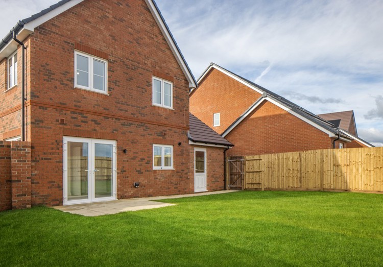 Vb5110430 A1168 22 Plot592 New Monks Park Lancing CALA SHC Rear Garden 1024X683