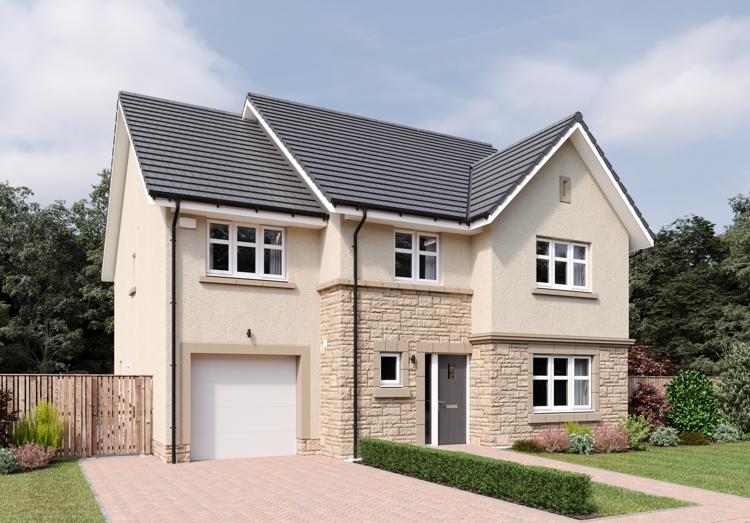 Cala Homes - The Darroch house type - CGI