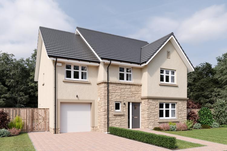 Cala Homes - The Darroch house type - CGI