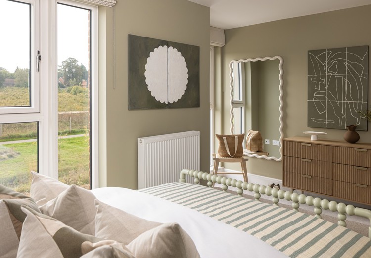 Bedroom of house for sale in Winchester, Hampshire