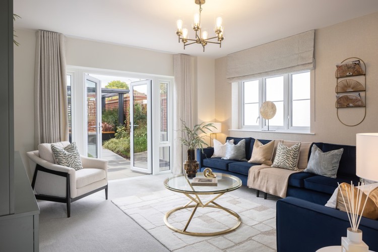 The Twinberry, Samuel Gardens Sitting Room 