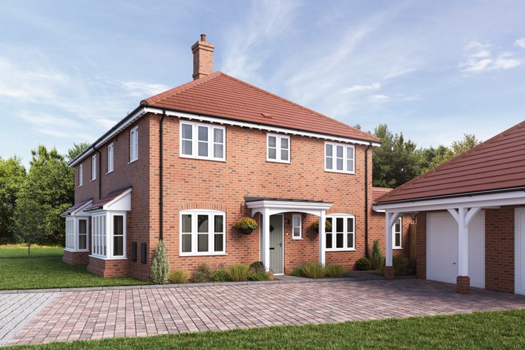 CGI of The Everglade at Fordingbridge