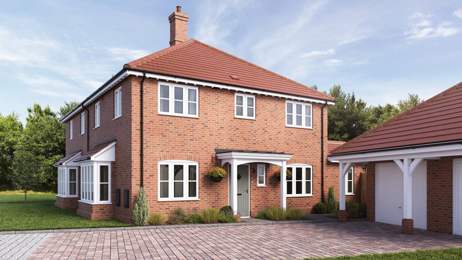 CGI of The Everglade at Fordingbridge