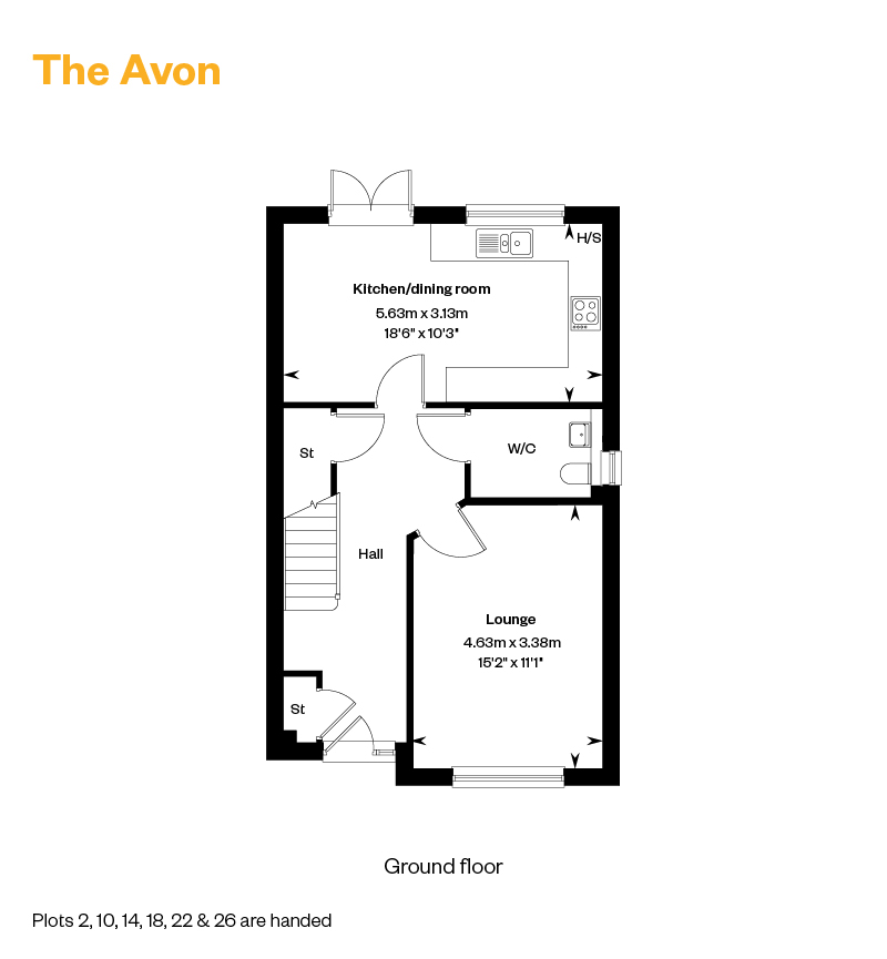 5072205 CALA WEST Lathallan Grange Floorplan Inserts Web The Avon GF 1200X800