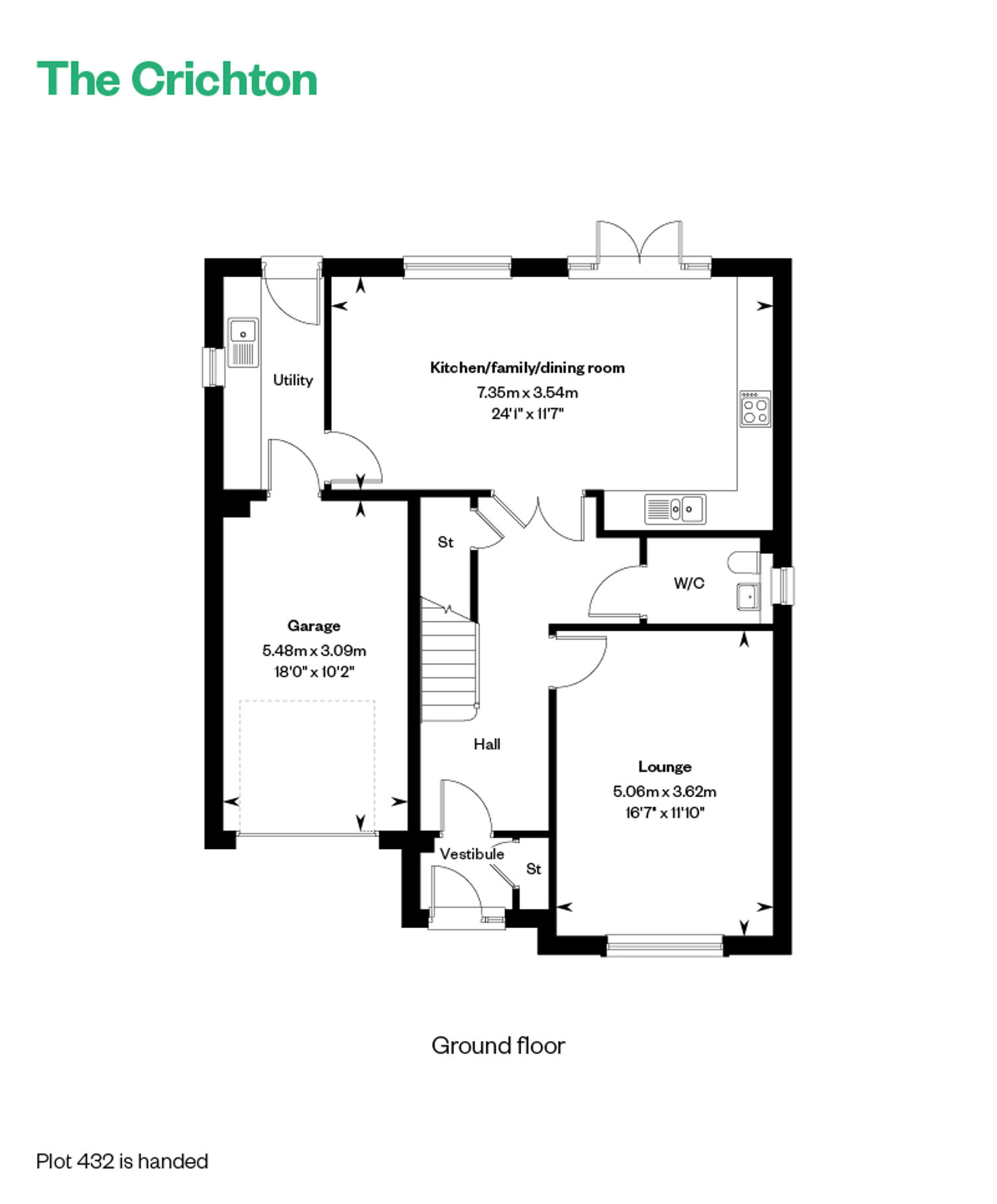 5145695 CALA NORTH Milltimber Phase 4 Woodhurst Floor Plans Web The Crichton GF 800X1200px