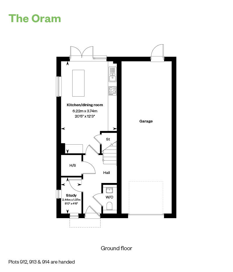 Floorplan of house for sale in Winchester, Hampshire