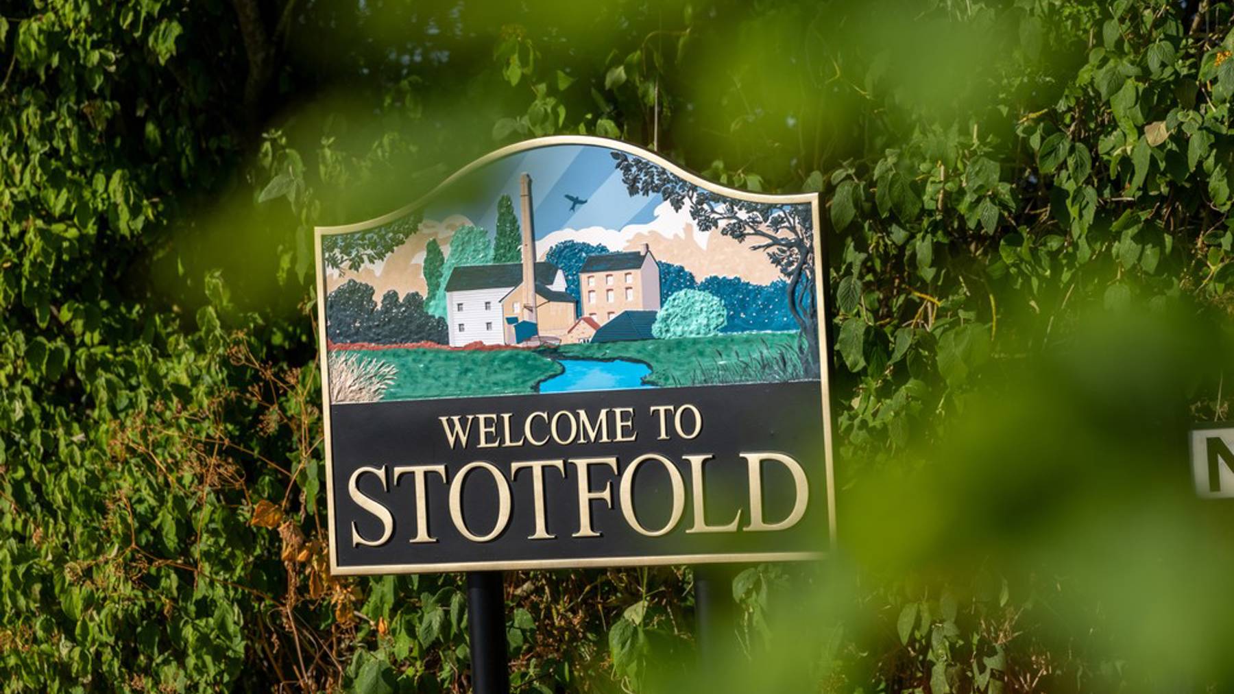 Stotfold Sign Randall Fields Stotfold