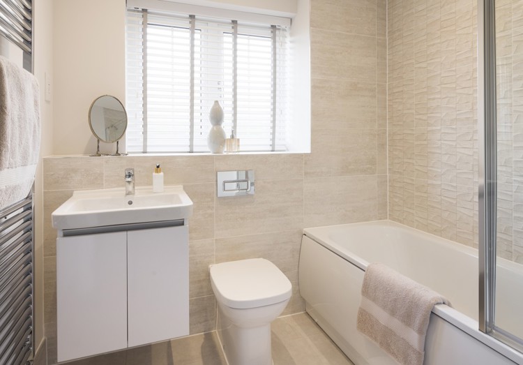 Bathroom of house for sale in Winchester, Hampshire