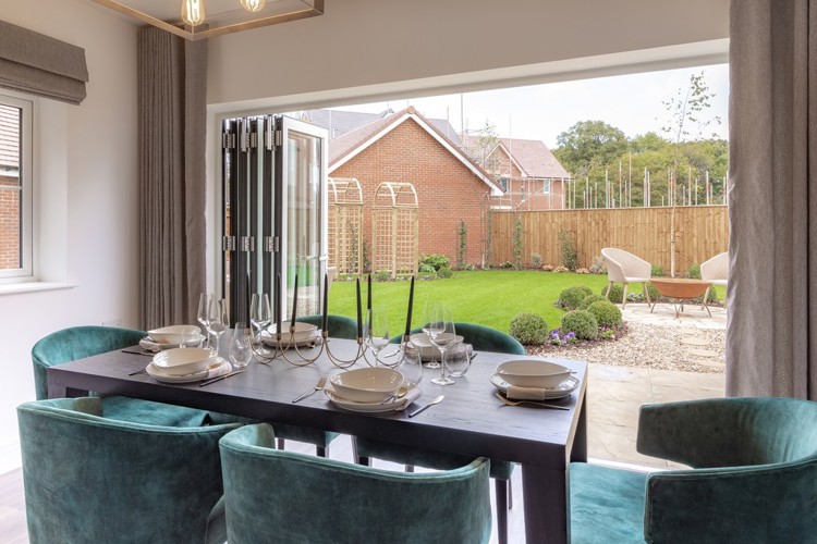 Burnham house type dining room, 4 bedroom house for sale in Shrivenham