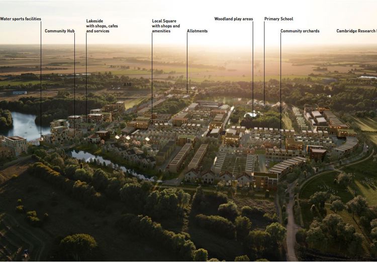 Waterbeach Aerial Image