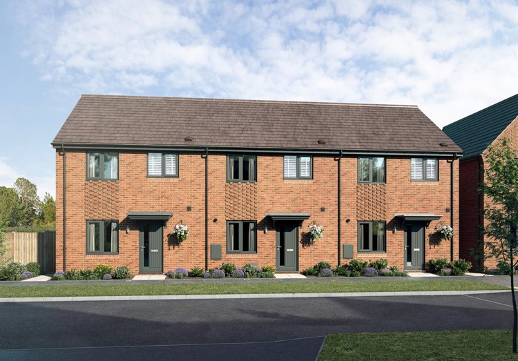 CGI of Aspen house for sale in Crowthorne