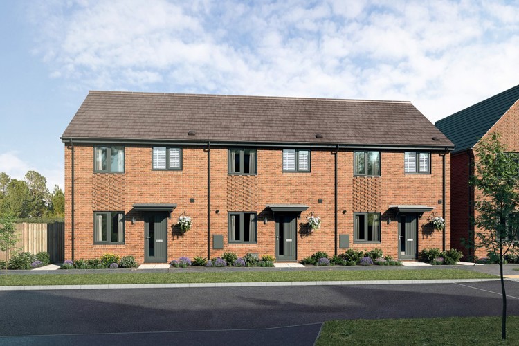 CGI of Aspen house for sale in Crowthorne