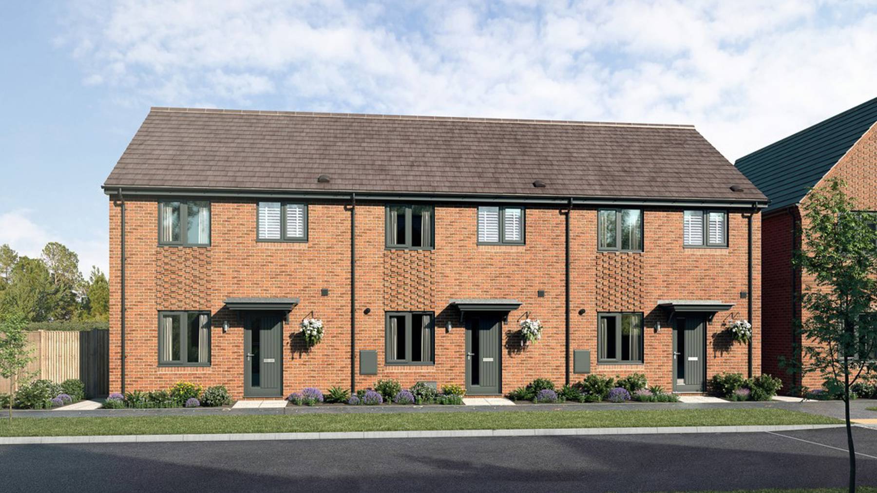 CGI of Aspen house for sale in Crowthorne